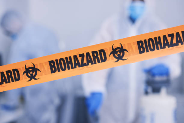 Professional Blood Cleanup technician working in Sparta, MO